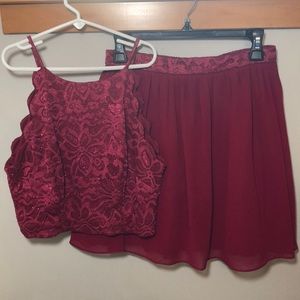 2 Piece Formal Dress